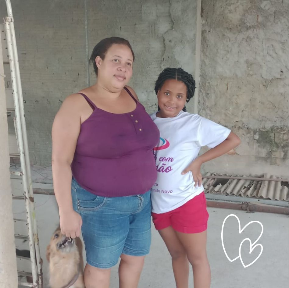 Uma laje reformada e a cidadania resgatada com concreto